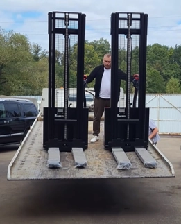 Тест-драйв складской техники на нашем складе в Орле